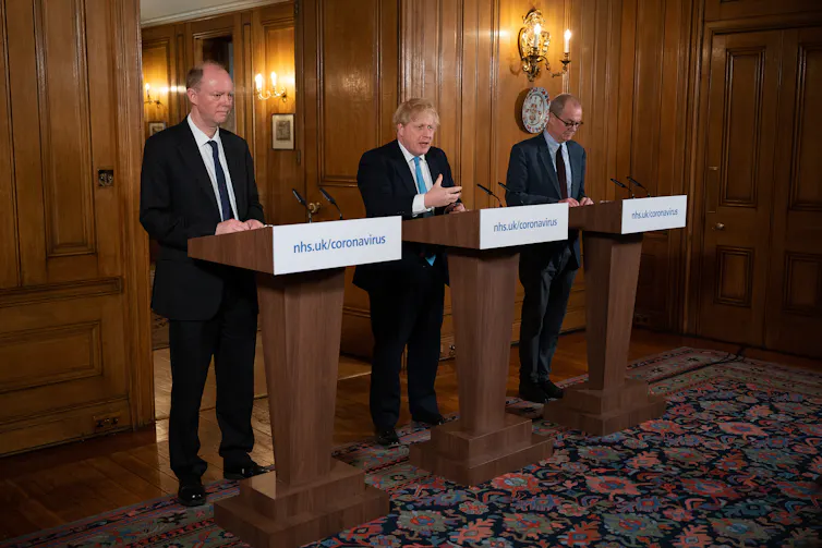 British Prime Minister Gives Daily Address To The Nation On Coronavirus