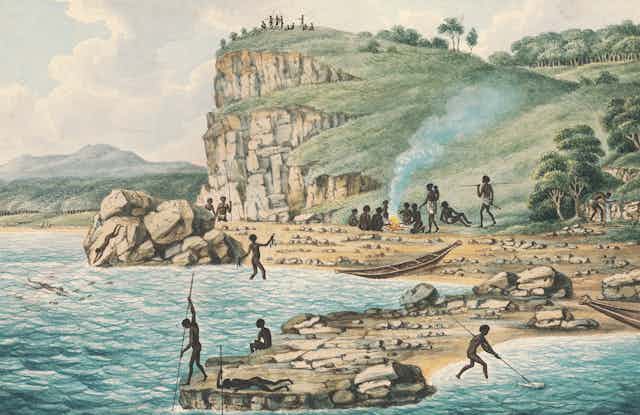 Friday essay: traps, rites and kurrajong twine – the incredible ingenuity  of Indigenous fishing knowledge