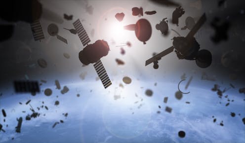 Space junk in Earth orbit and on the Moon will increase with future missions − but nobody's in charge of cleaning it up