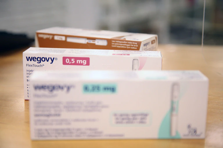 A box labelled Wegovy