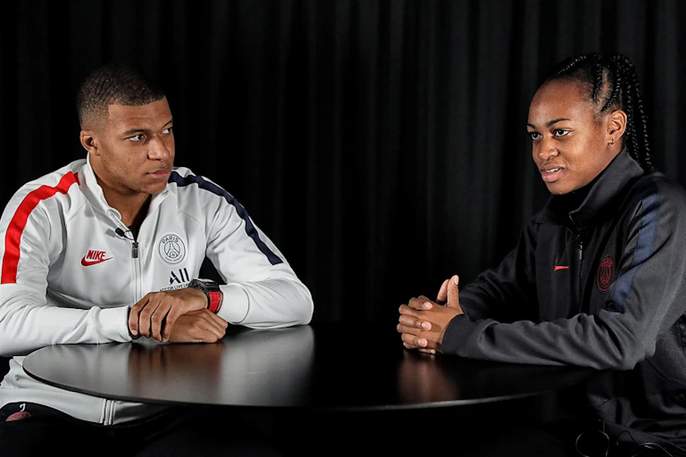Kylian Mbappé et Marie-Antoinette Katoto