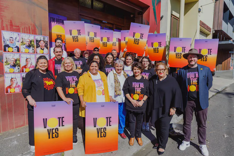 Yes campaigners.