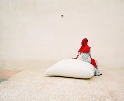 the fearless work of Australian Iranian artist Hoda Afshar
