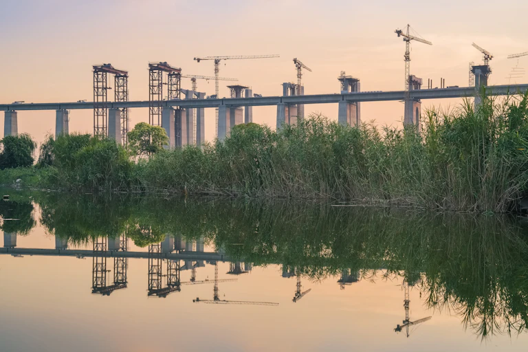 bridge under construction