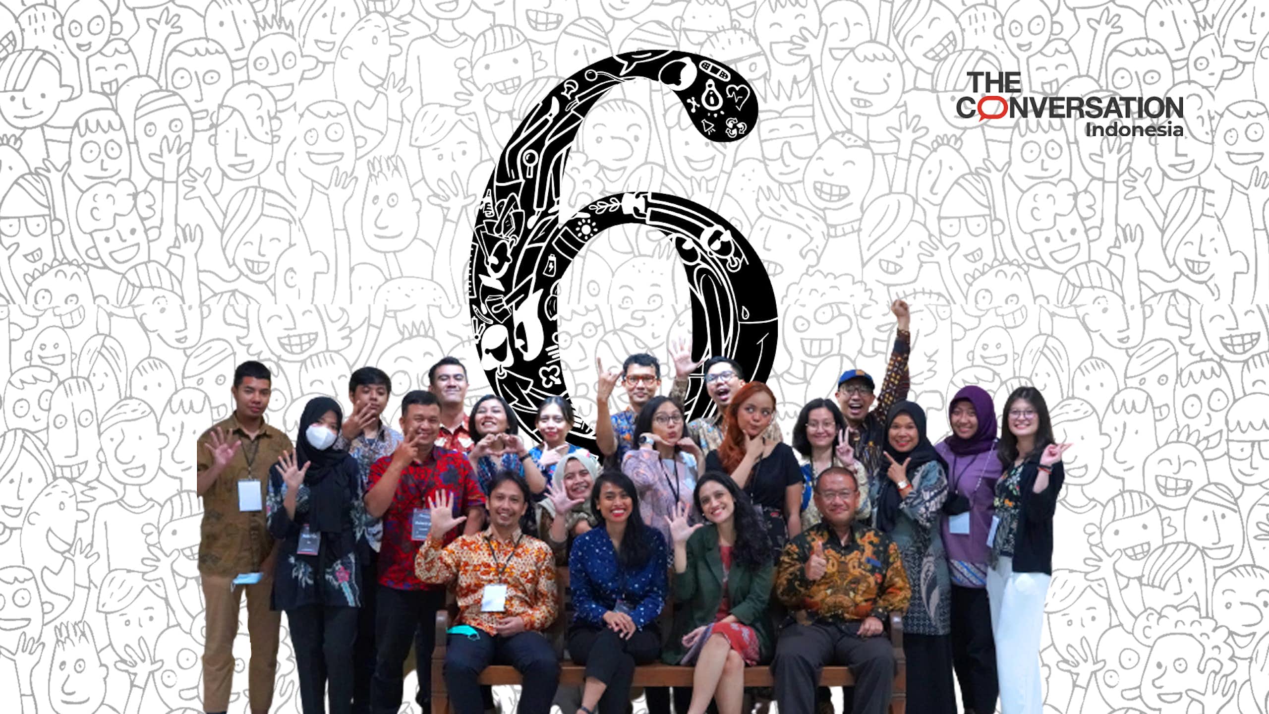Rayakan ulang tahun ke-6, The Conversation Indonesia luncurkan buku berisi 32 artikel pilihan jelang Pemilu 2024