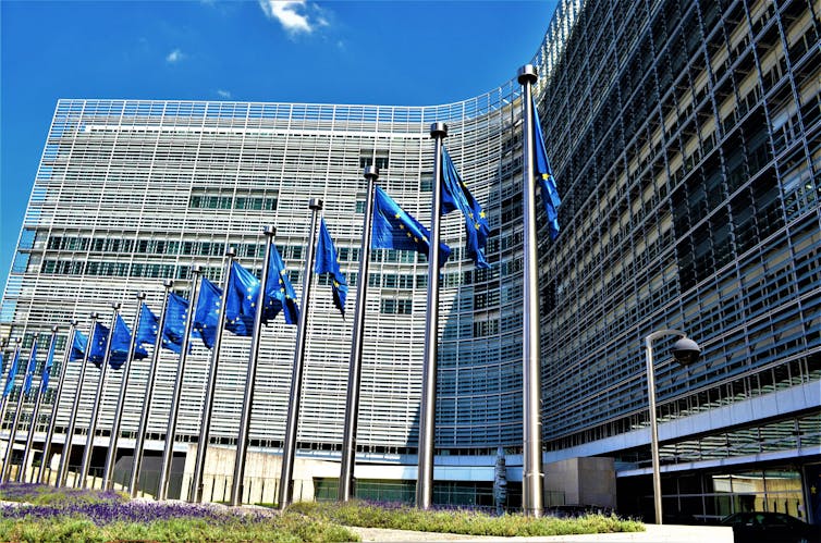 EU headquarters in Brussels.