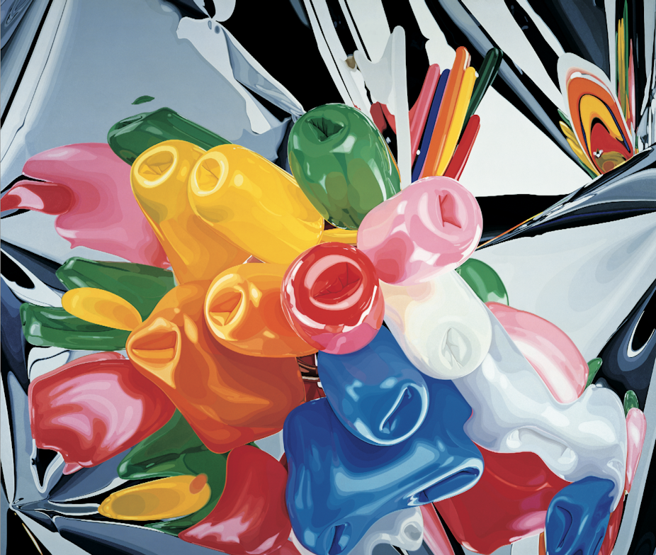 Jeff Koons - Artwork: Triple Popeye