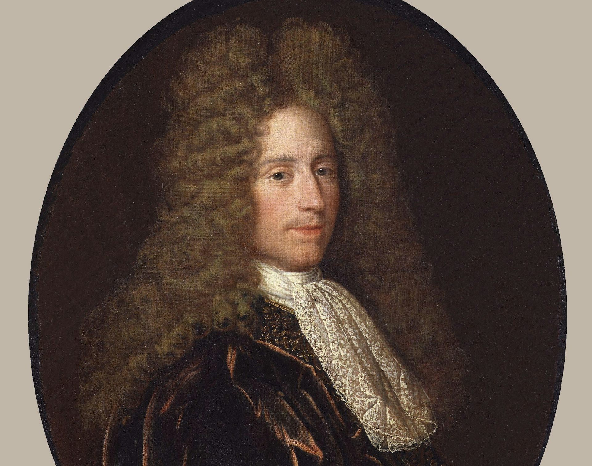 Portait de John Law par Alexis Simon Belle