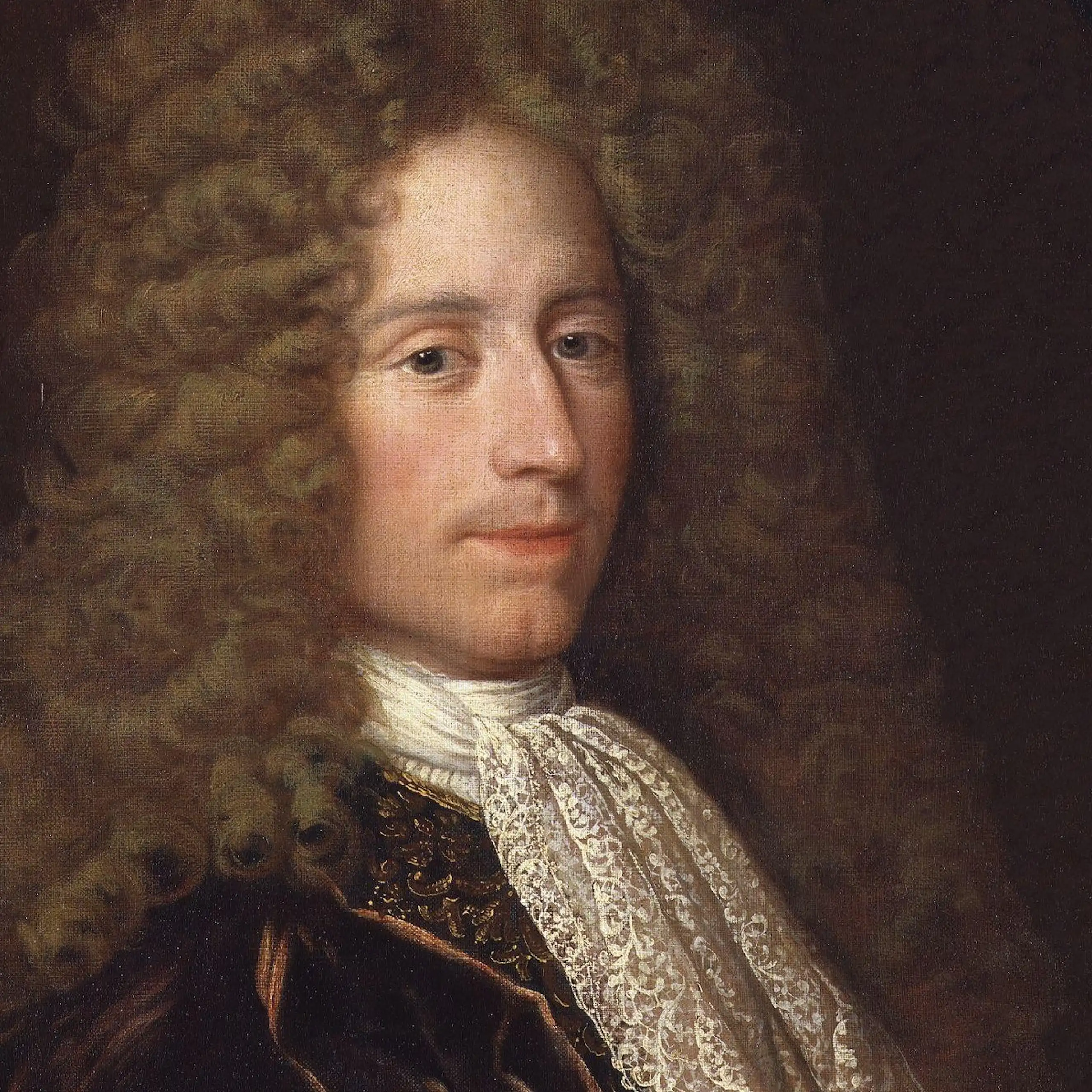 Portait de John Law par Alexis Simon Belle