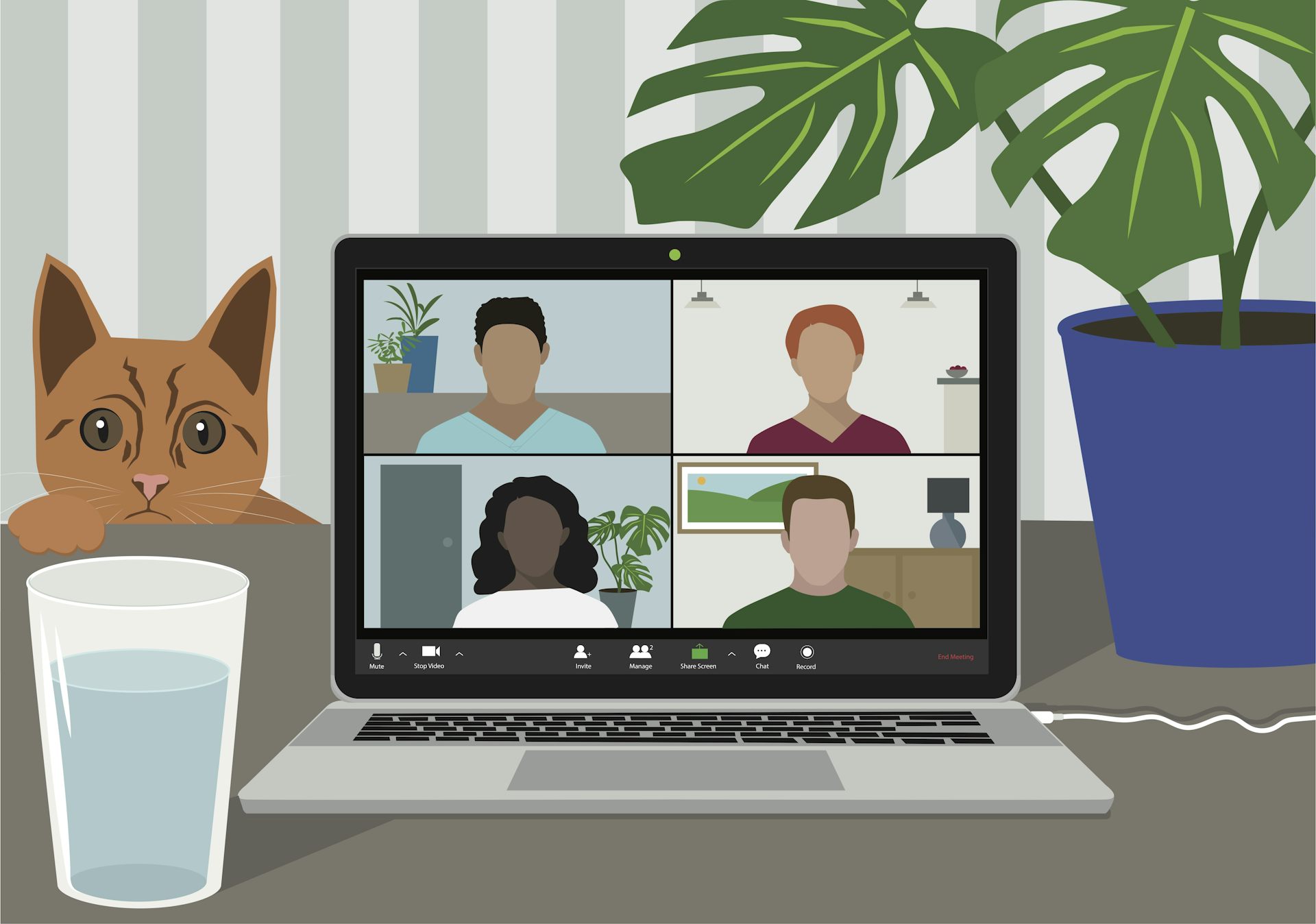 Cara menjalin hubungan profesional jarak jauh di era jejaring 'online'