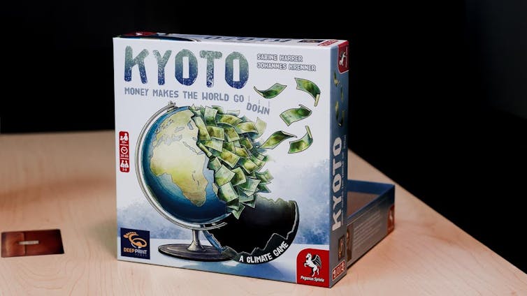 An image of the Kyoto board game.