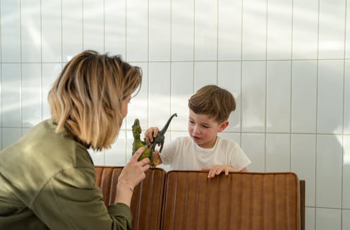 'Mum, can you play with me?' It's important to play with your kids but let them make the rules