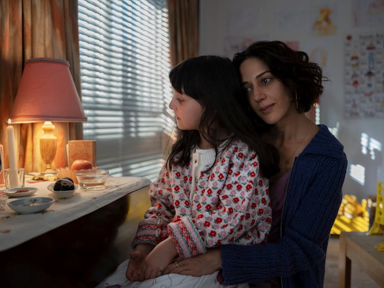 Mother and daughter.