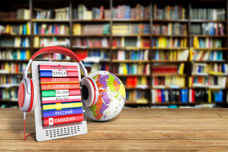 Livre électronique avec globe audio-learning
