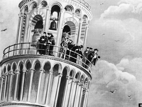 Bringing classical physics into the modern world with Galileo's Leaning Tower of Pisa experiment
