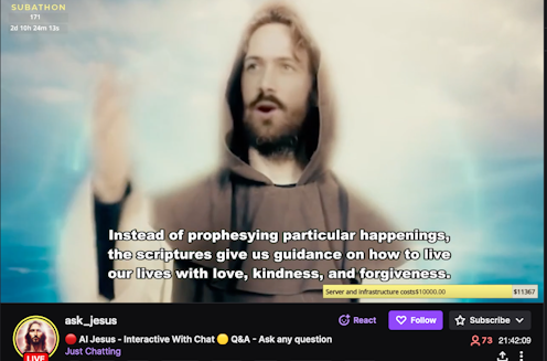 AI Jesus: representasi Yesus di era kecerdasan buatan yang bersedia menjawab berbagai pertanyaan