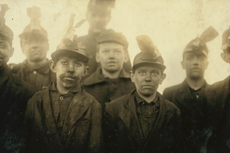 child coal miners in pennsylvania