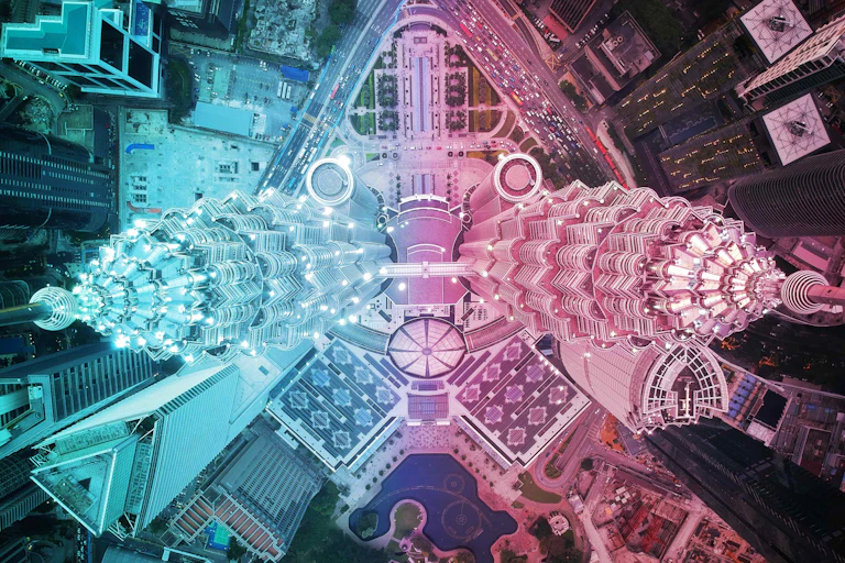 les tours jumelles de Kuala Lumpur