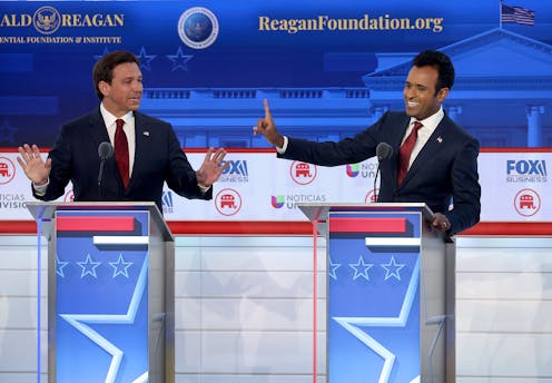 In fractious debate, GOP candidates find common ground on cause of inflation woes and need for school choice