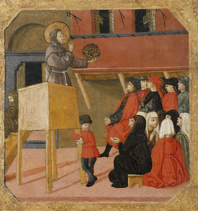 Tempera painting