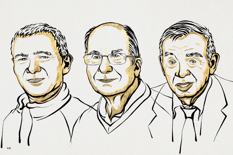 Illustration of the three winners
