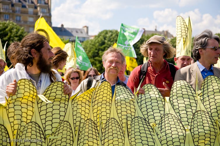 Rassemblement anti-OGM en 2008