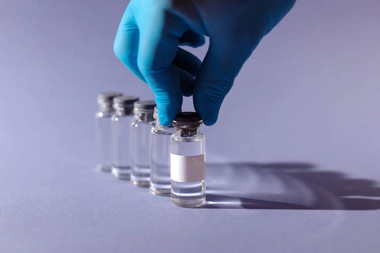 Doses de vaccin contre le Covid-19.