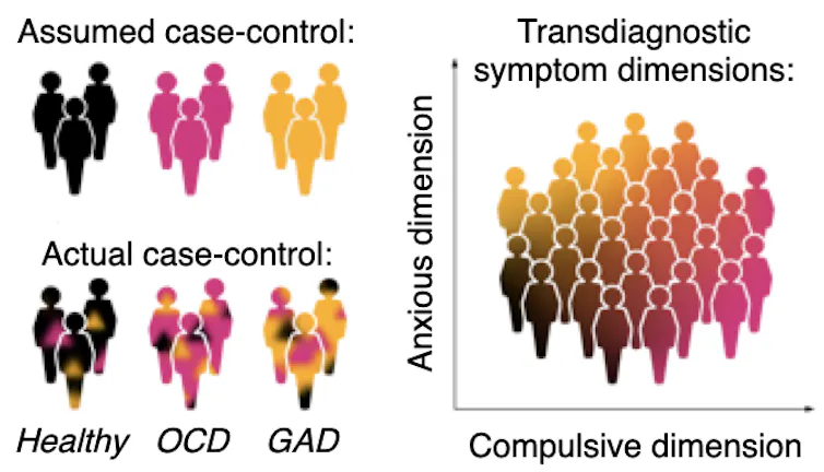 Dimensional approaches take into account heterogeneity and variability in mental health symptoms