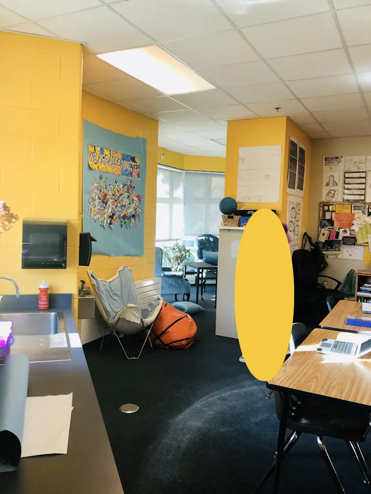 An inclusive classroom in the US.
