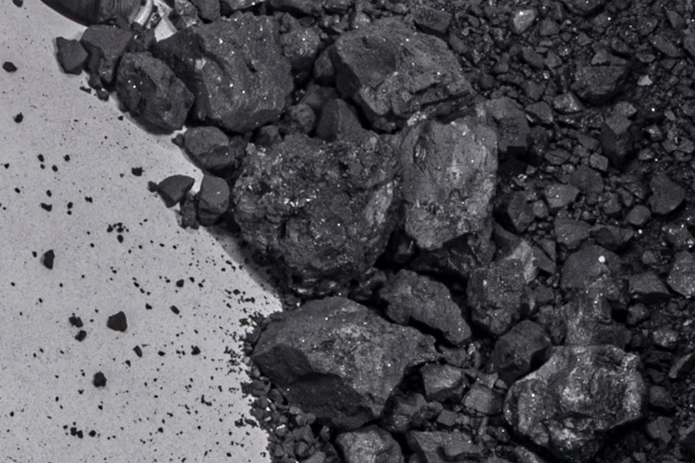 Sample of material from Bennu.
