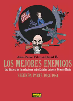 Portada del segundo tomo de _Los mejores enemigos_, de Jean Pierre Filiu y David B.