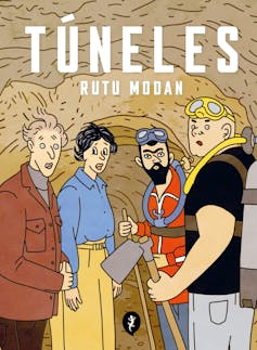 Bibliografía de un conflicto: Israel-Palestina en el cómic 5 Portada de _Túneles_, de Rutu Modan.