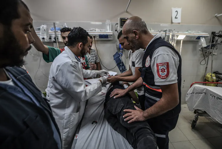 Gaza Health System Decades of underfunding, blockade have weakened Gaza’s health system − ...