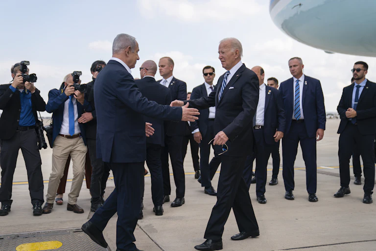 President Biden meets Israeli Prime Minister Benjamin Netanyahu