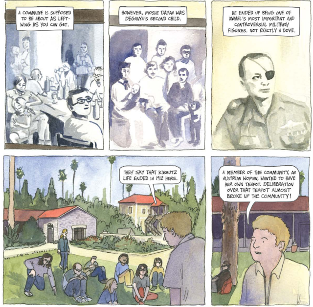 The story of Israel and Palestine in comic strips