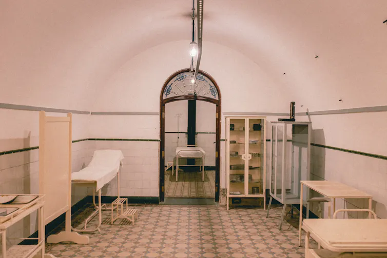 Antigo quarto de hospital