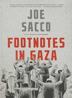 Cover of _Footnotes in Gaza_ by Joe Sacco.