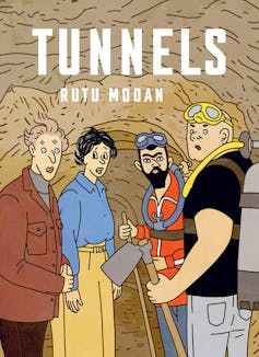 Cover of _Tunnels_, by Rutu Modan.