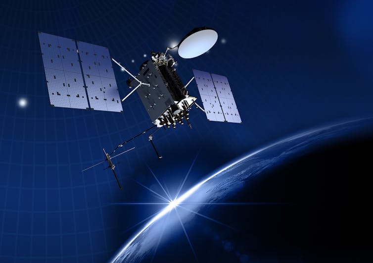 GPS III satellite.