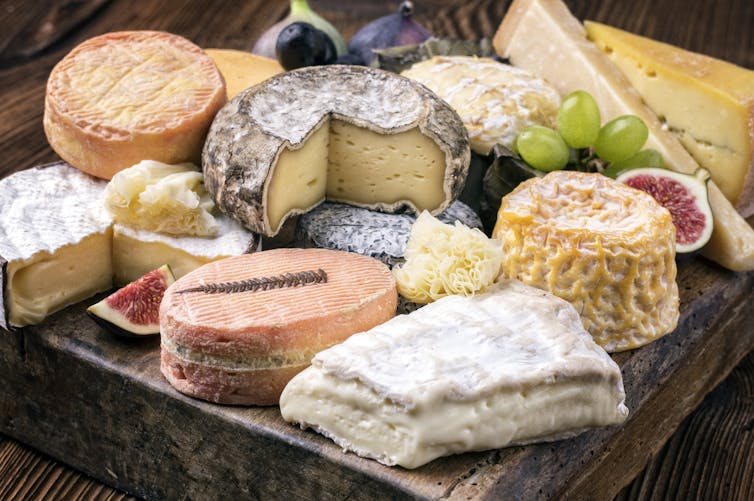 Photo d’un plateau de fromages