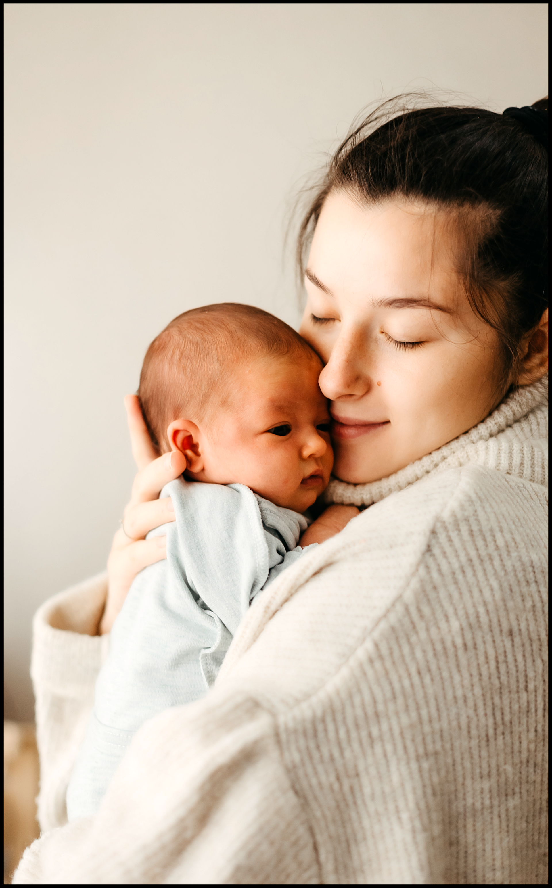 Mother and baby.