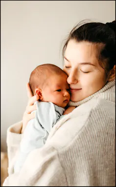 Mother and baby.
