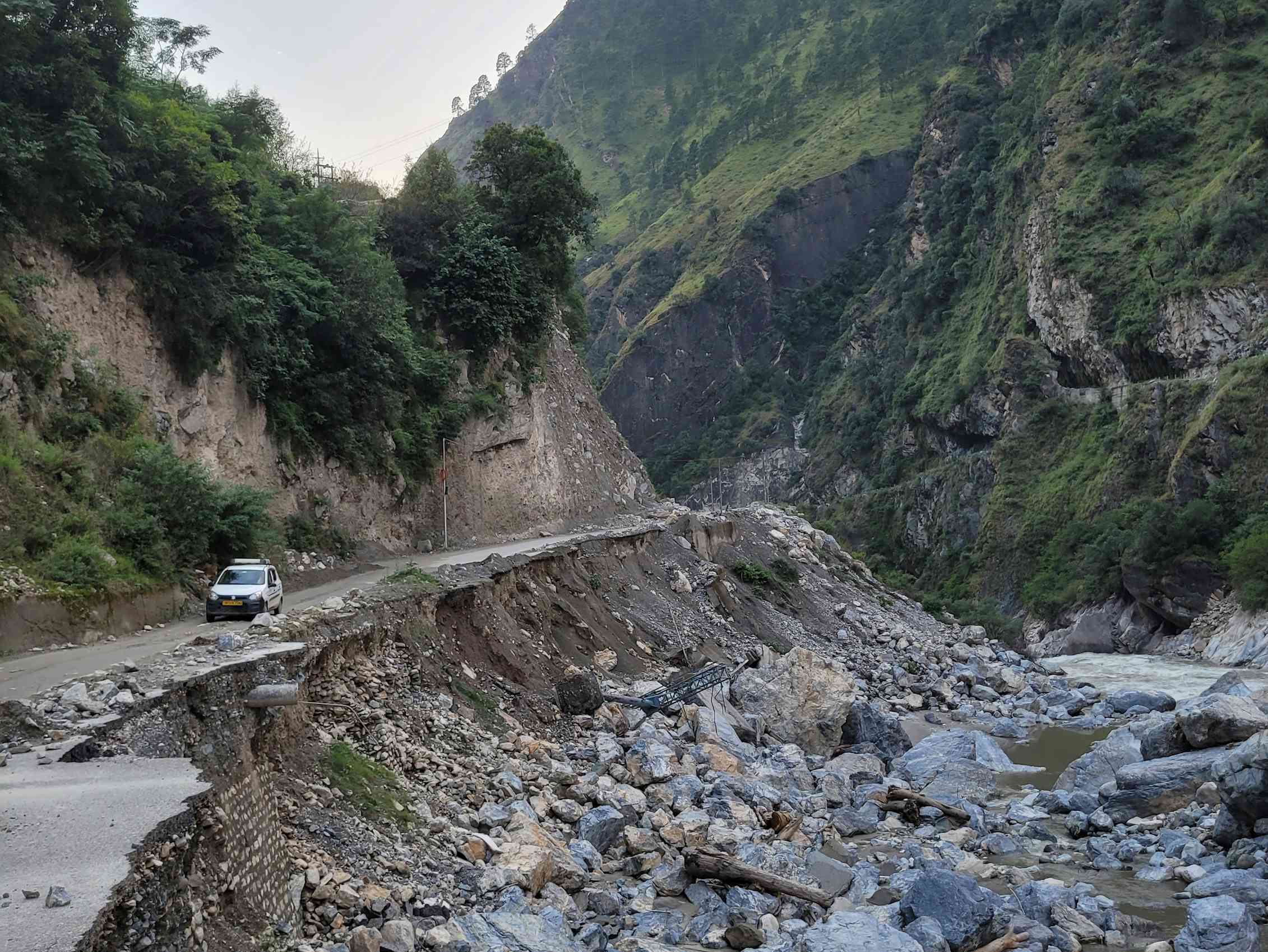 Himalayan communities are under siege from landslides – and climate change is worsening the crisis