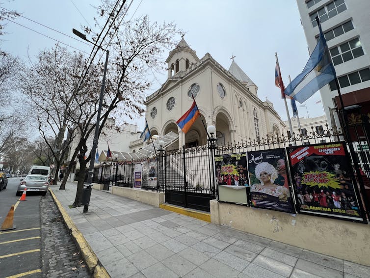 San Gregorio El Iluminador, catedral de la Iglesia Apostólica Armenia en Buenos Aires, Argentina.