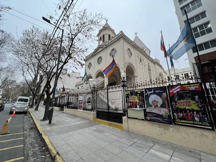 San Gregorio El Iluminador, catedral de la Iglesia Apostólica Armenia en Buenos Aires, Argentina.
