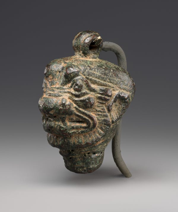 A cabeça de Pazuzu, o antigo demônio representado em O Exorcista. O Met