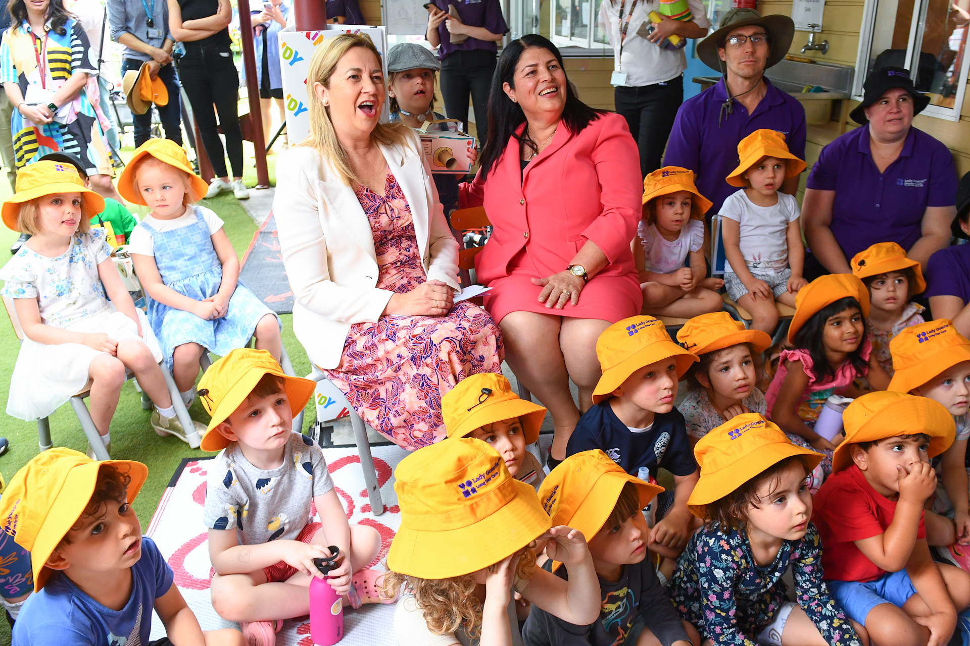 Children at childcare centre