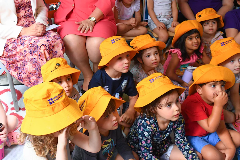 Children at childcare centre