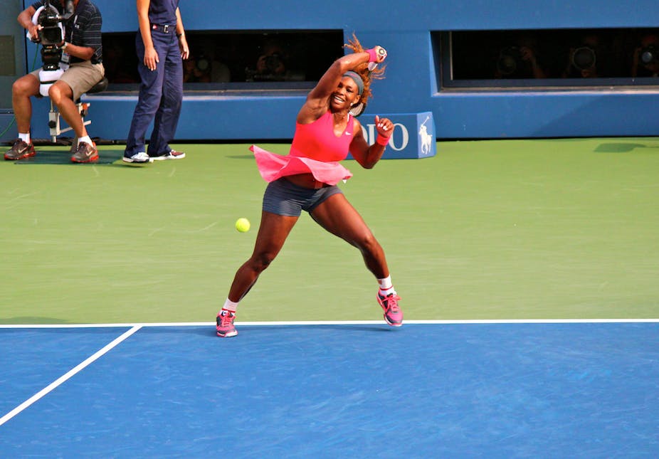 Serena Williams lors de l’US Open en 2013.