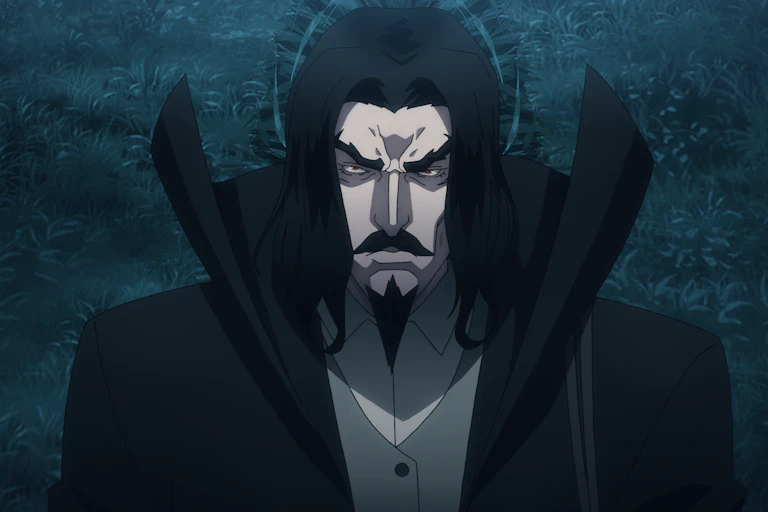Dracula in the Netflix series Castlevania.